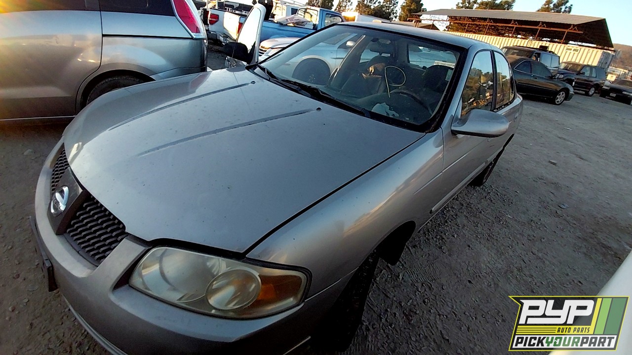 2006 NISSAN SENTRA partes disponibles