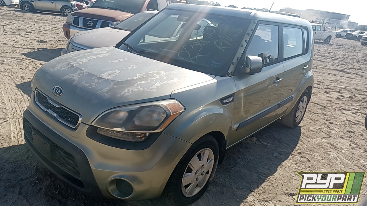 2012 KIA SOUL partes disponibles