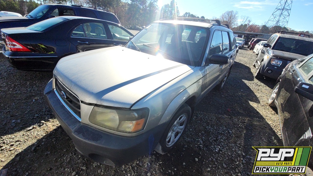 2005 SUBARU FORESTER partes disponibles
