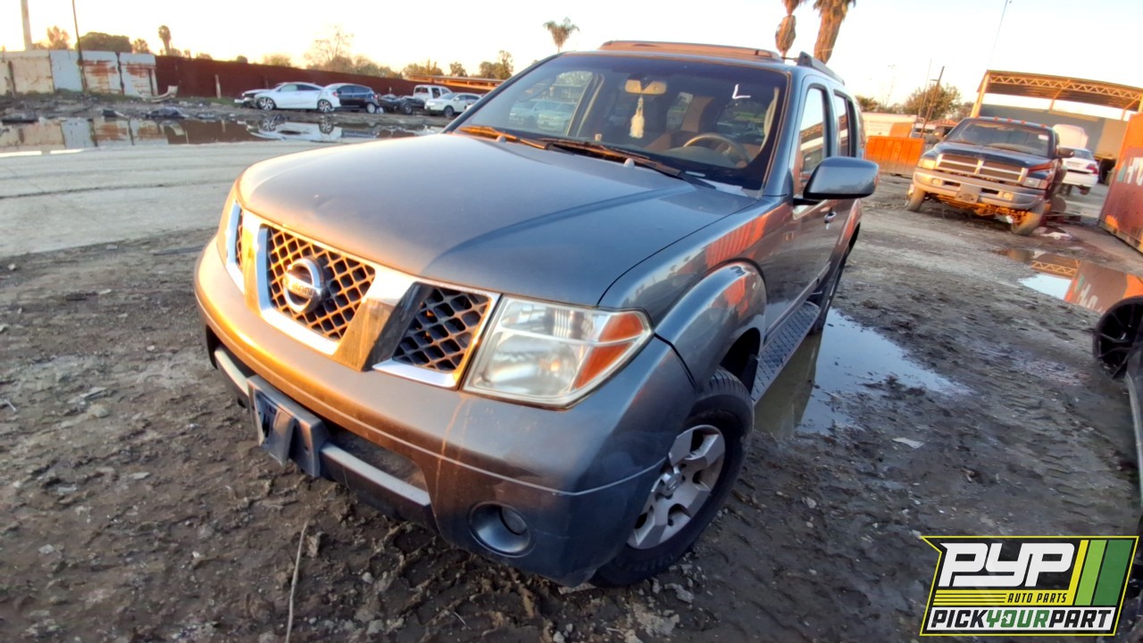 2007 NISSAN PATHFINDER partes disponibles