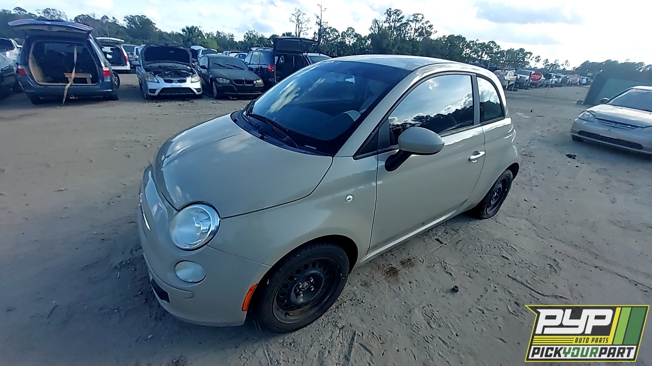 2012 FIAT 500 available for parts