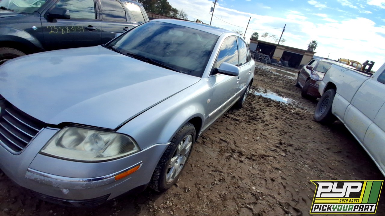 2001 VOLKSWAGEN PASSAT partes disponibles