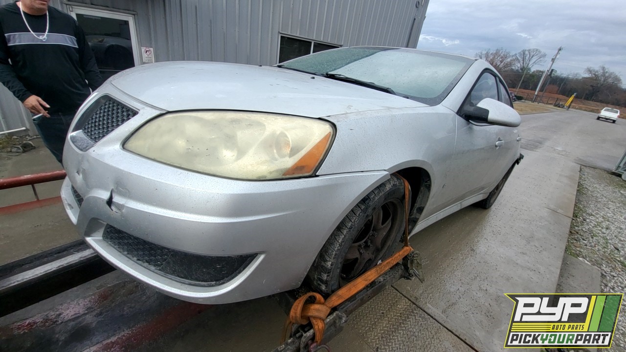 2010 PONTIAC G6 partes disponibles