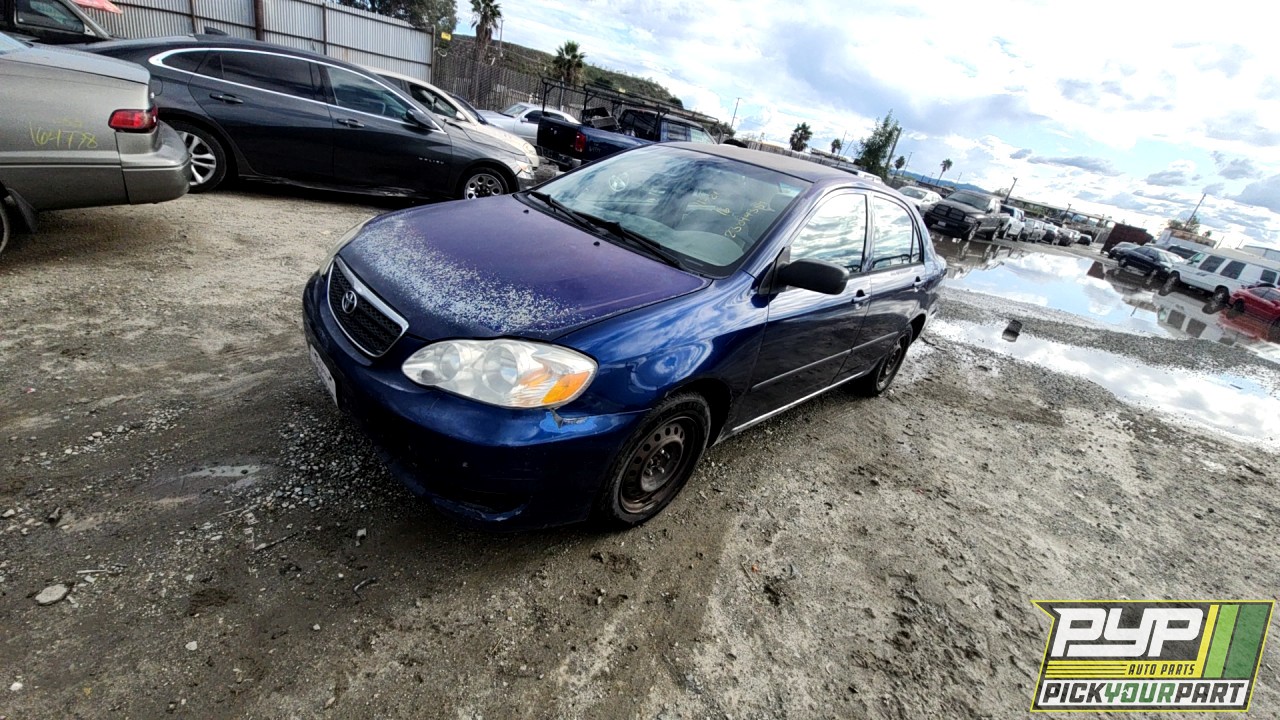 2005 TOYOTA COROLLA partes disponibles