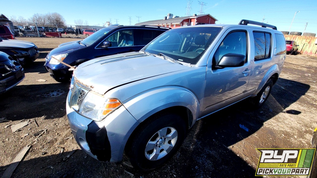 2009 NISSAN PATHFINDER partes disponibles