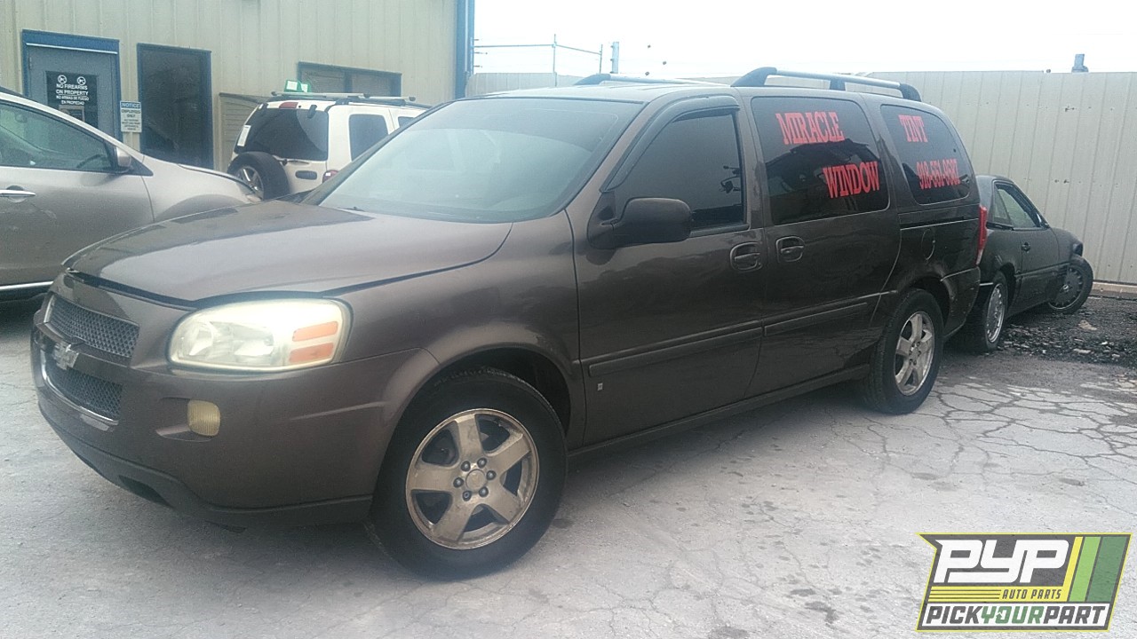 2008 CHEVROLET UPLANDER partes disponibles