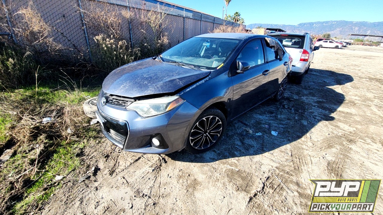 2015 TOYOTA COROLLA available for parts