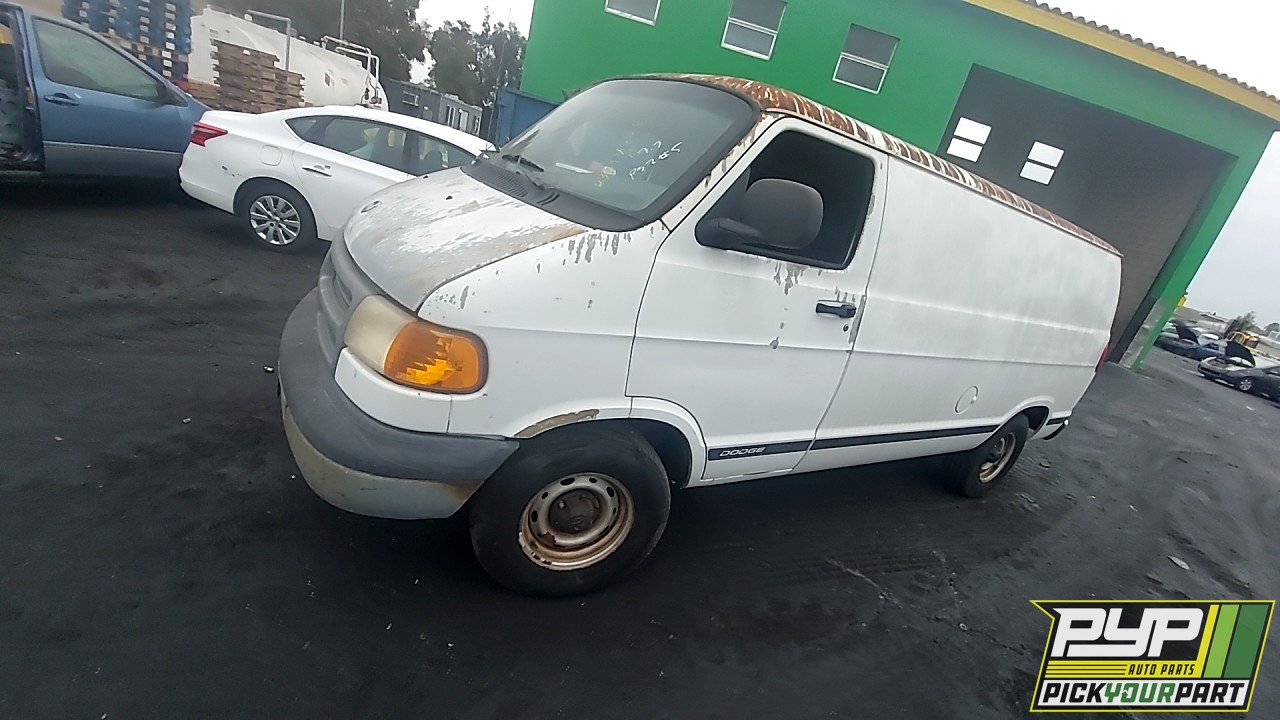 2001 DODGE RAM 1500 VAN available for parts