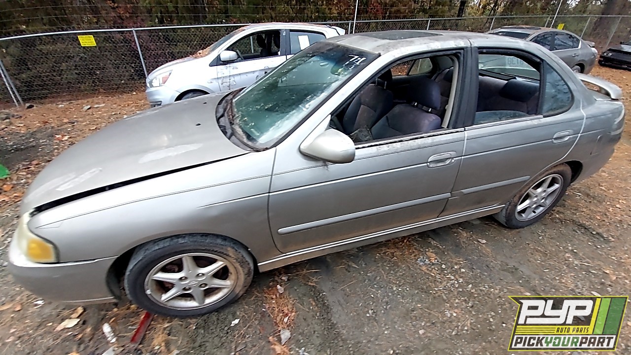 2001 NISSAN SENTRA partes disponibles