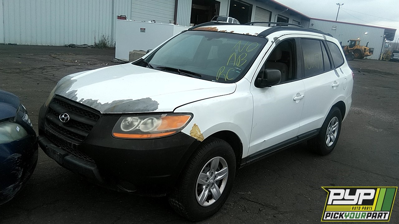 2009 HYUNDAI SANTA FE partes disponibles