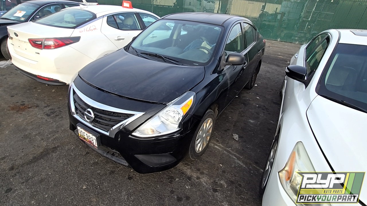 2015 NISSAN VERSA partes disponibles