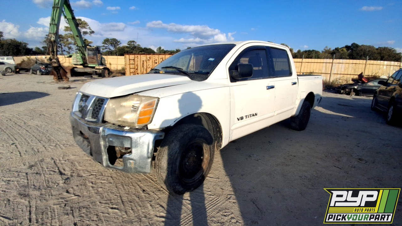 2006 NISSAN TITAN partes disponibles