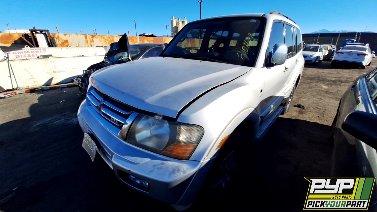 2001 MITSUBISHI MONTERO partes disponibles