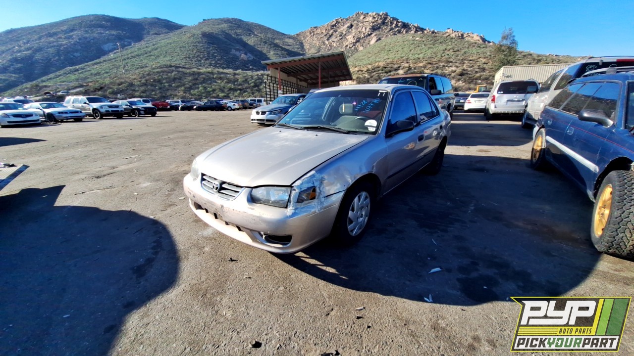 2001 TOYOTA COROLLA available for parts