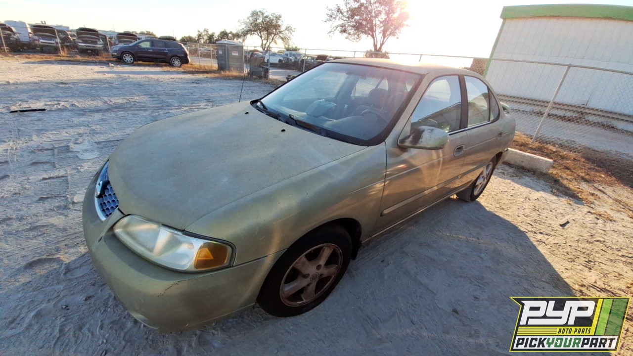 2003 NISSAN SENTRA partes disponibles