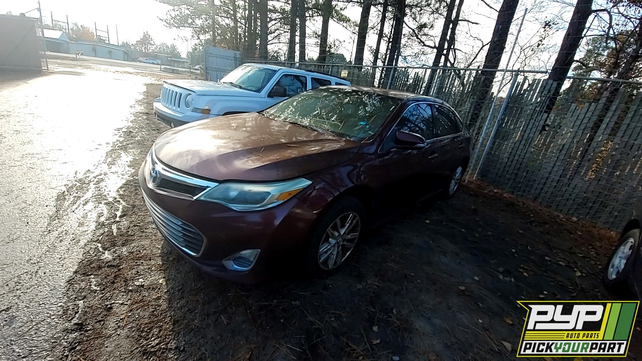 2013 TOYOTA AVALON available for parts
