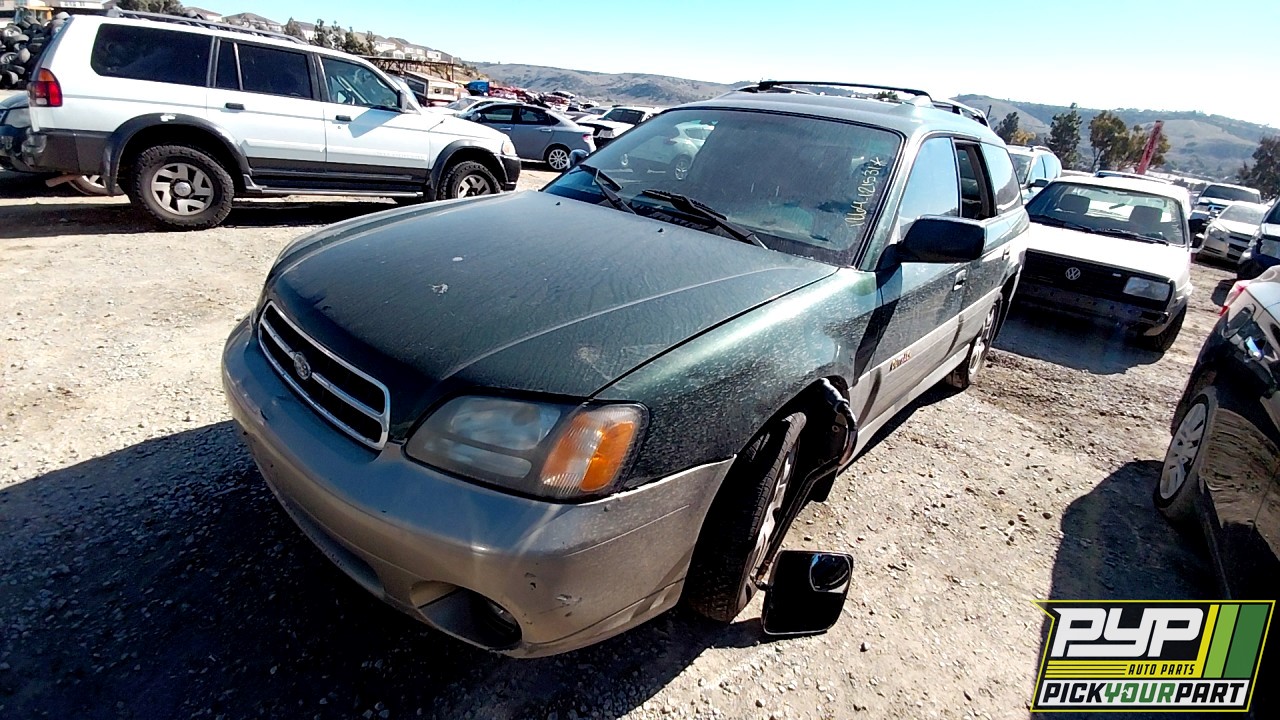 2002 SUBARU OUTBACK available for parts