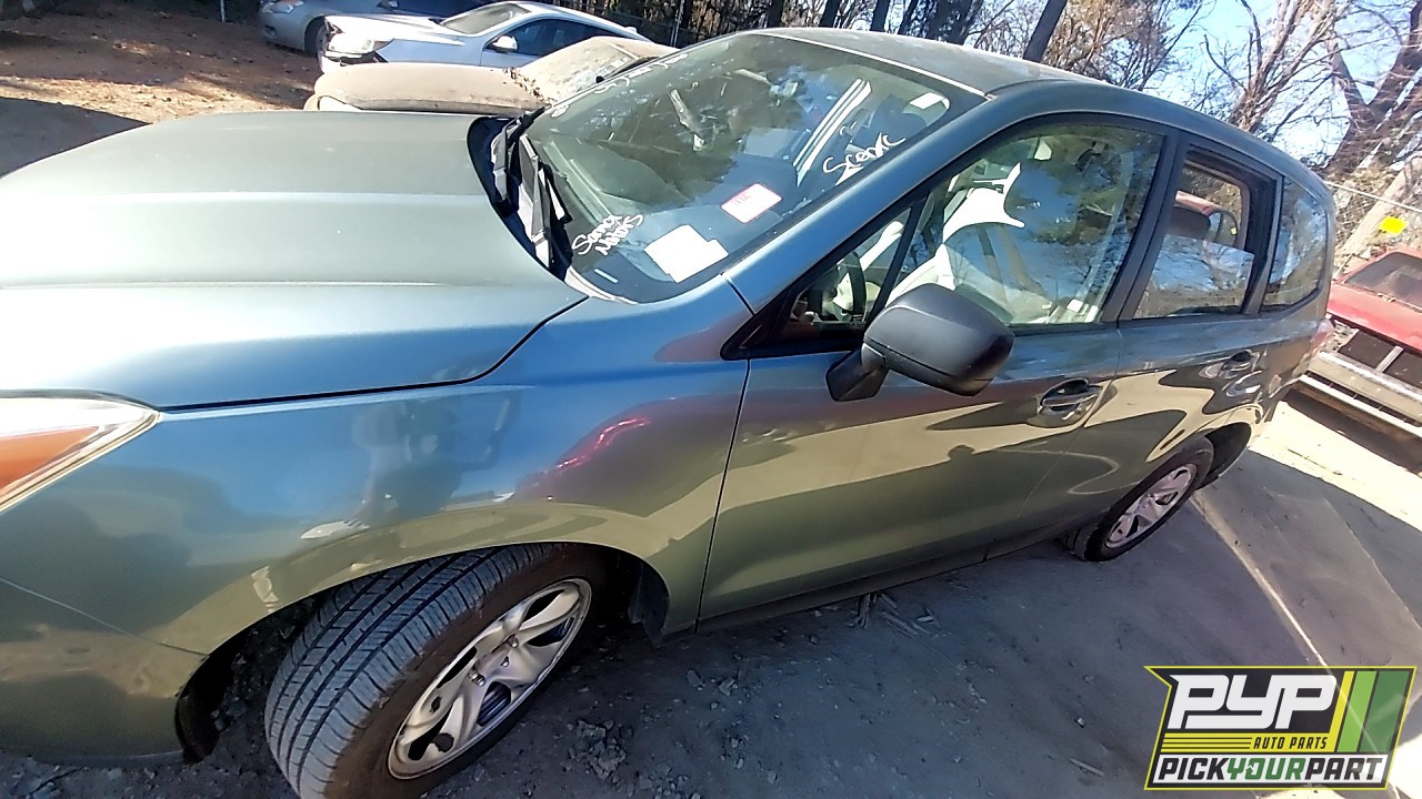 2015 SUBARU FORESTER partes disponibles