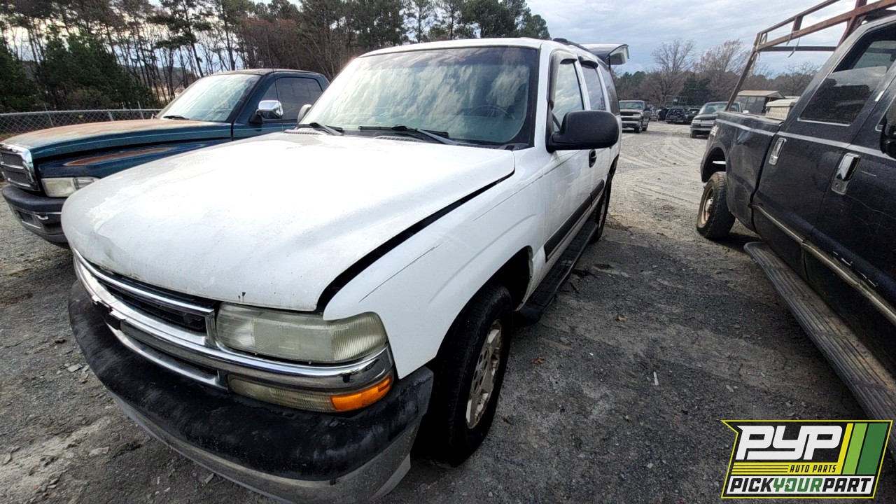 2004 CHEVROLET TAHOE partes disponibles