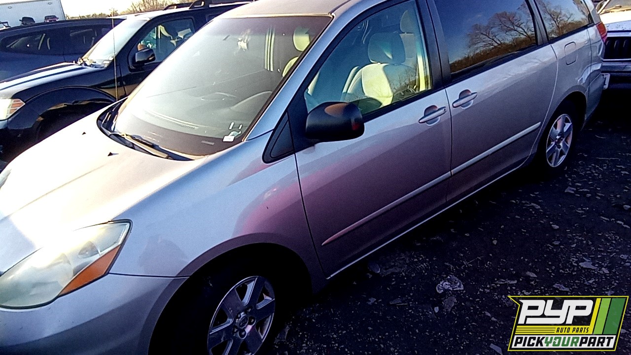 2007 TOYOTA SIENNA partes disponibles