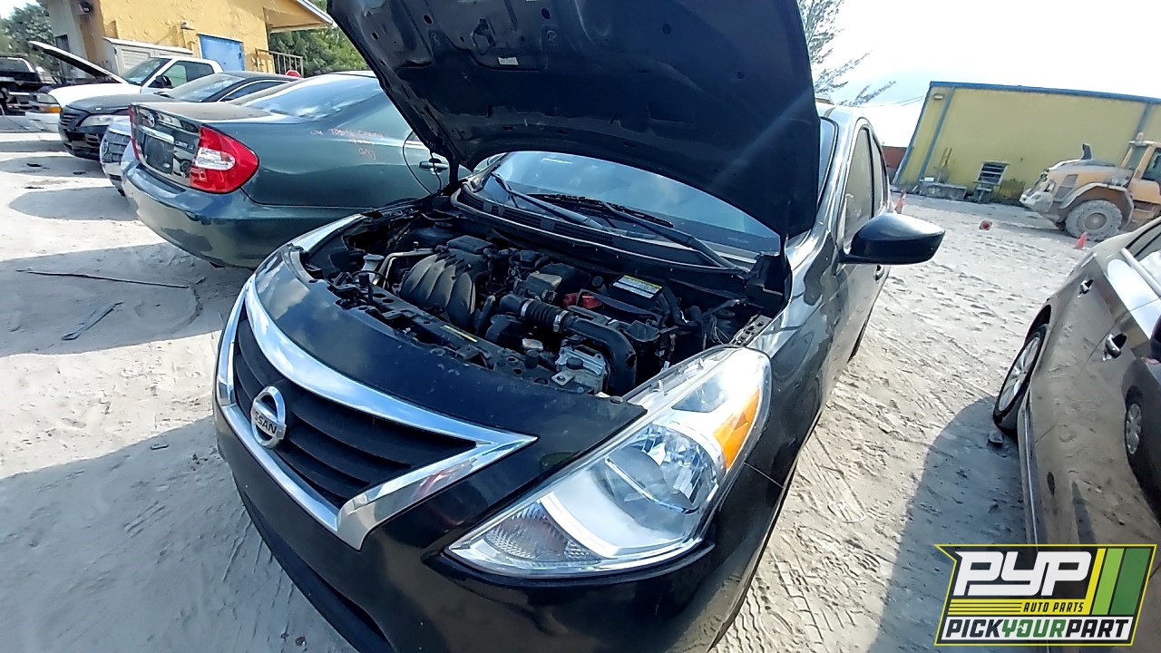 2018 NISSAN VERSA partes disponibles