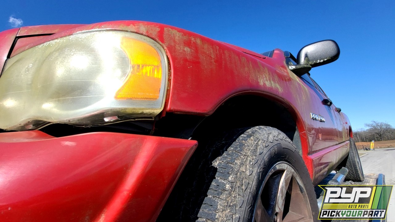 2002 DODGE RAM 1500 available for parts