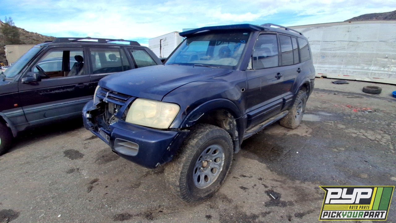 2002 MITSUBISHI MONTERO partes disponibles