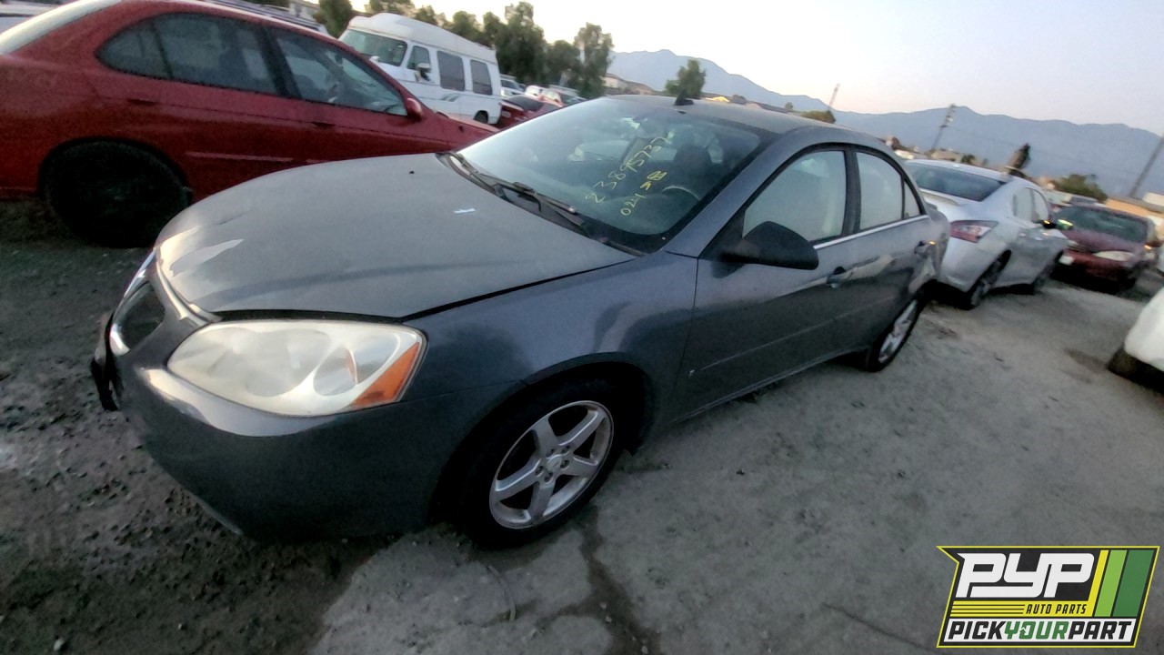 2009 PONTIAC G6 partes disponibles