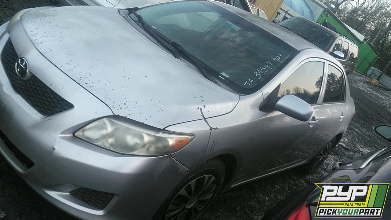 2010 TOYOTA COROLLA partes disponibles