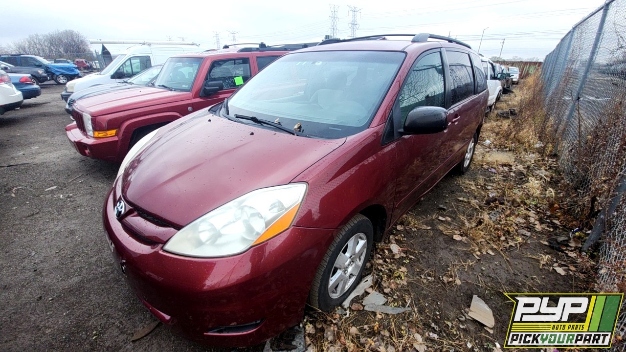 2009 TOYOTA SIENNA partes disponibles