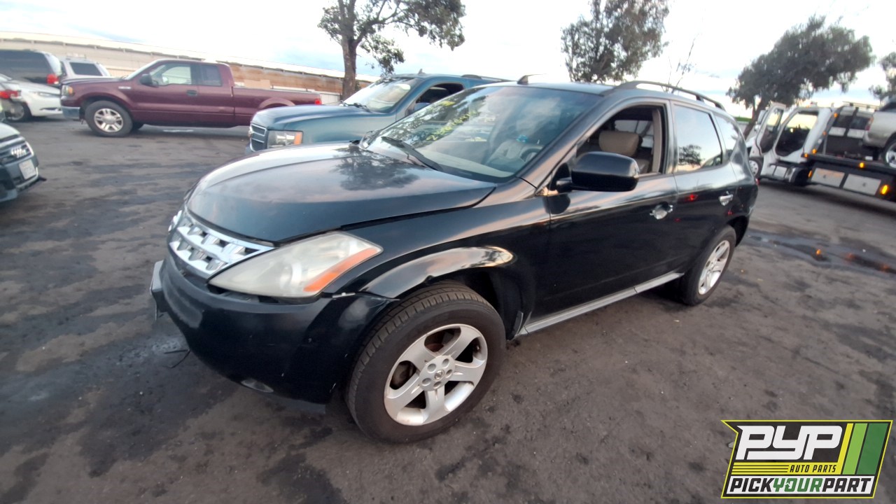 2003 NISSAN MURANO partes disponibles