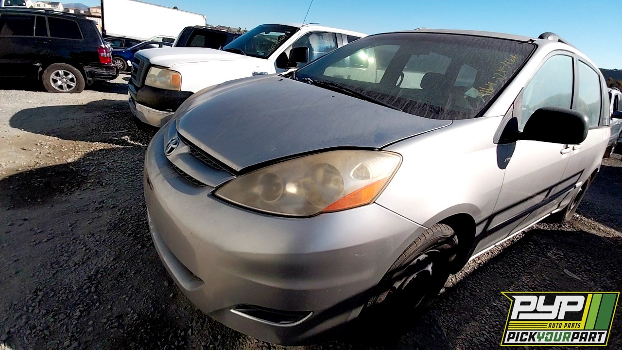 2007 TOYOTA SIENNA partes disponibles