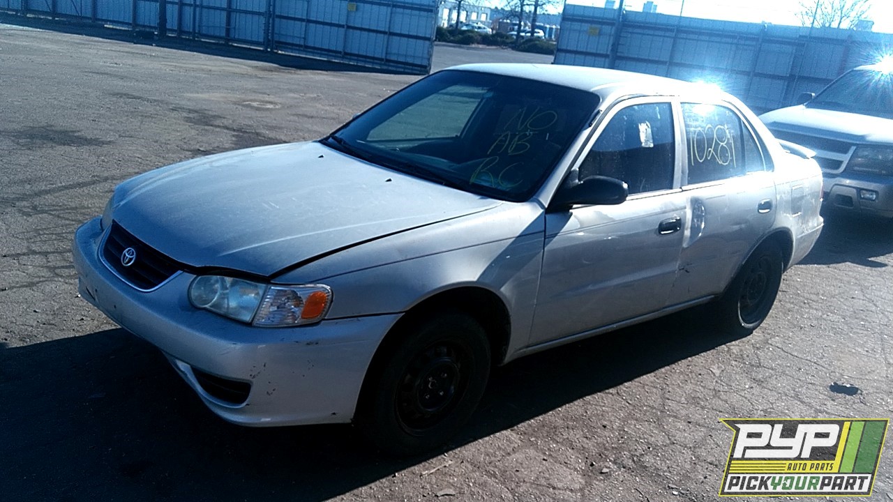 2002 TOYOTA COROLLA partes disponibles