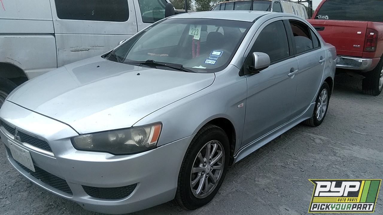 2010 MITSUBISHI LANCER partes disponibles