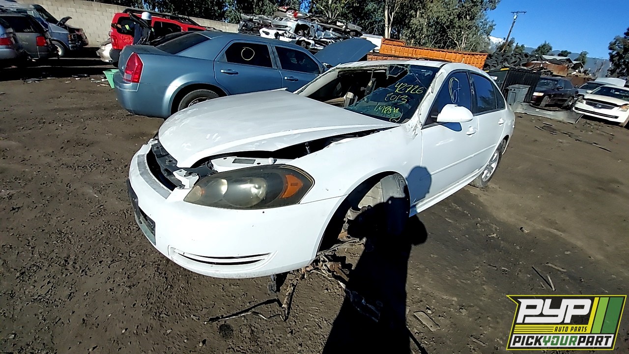 2013 CHEVROLET IMPALA available for parts
