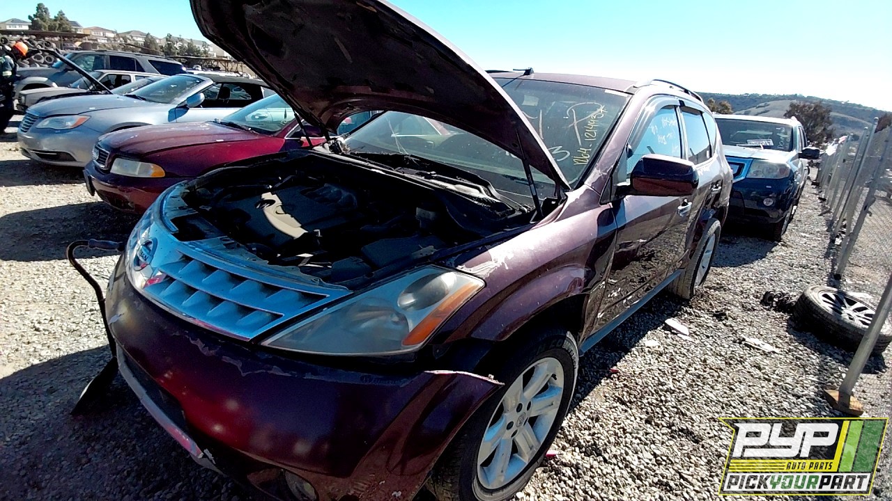 2007 NISSAN MURANO partes disponibles