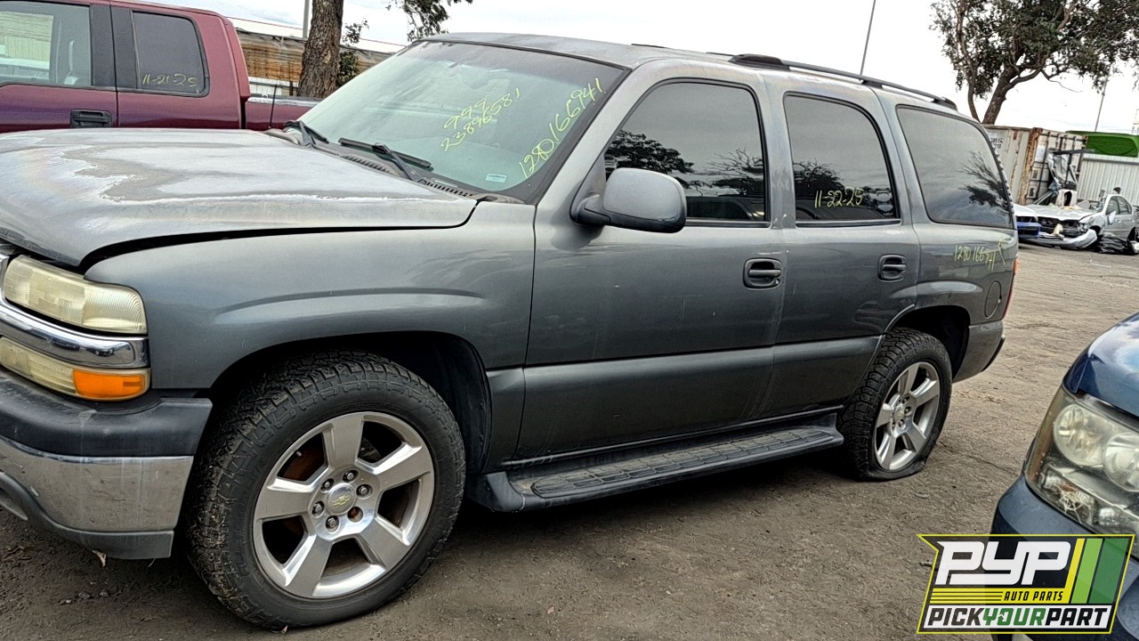 2002 CHEVROLET TAHOE partes disponibles