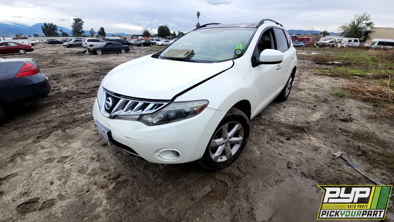 2009 NISSAN MURANO available for parts