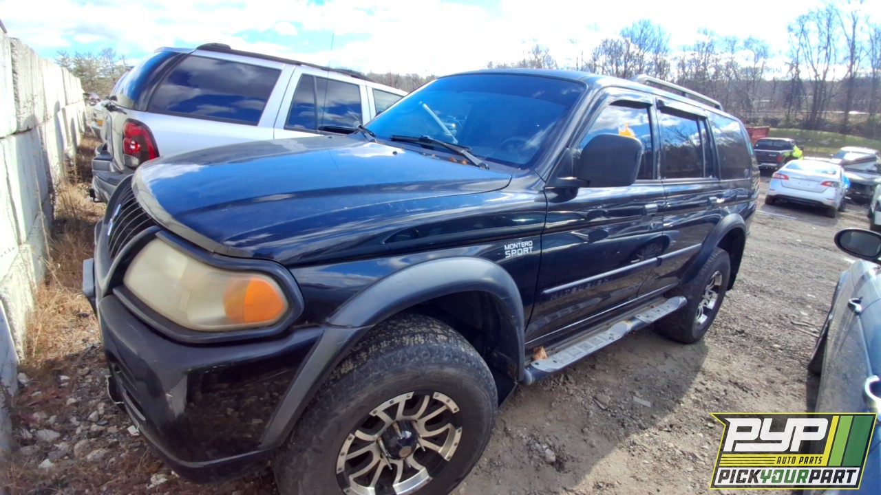 2002 MITSUBISHI MONTERO SPORT available for parts