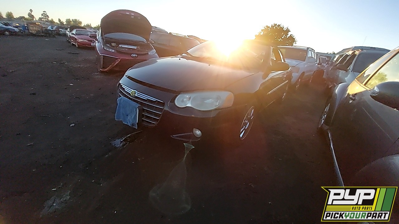 2004 CHRYSLER SEBRING partes disponibles