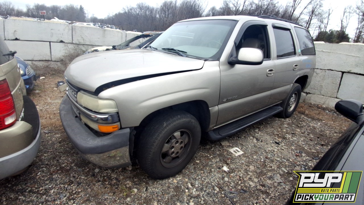 2001 CHEVROLET TAHOE partes disponibles