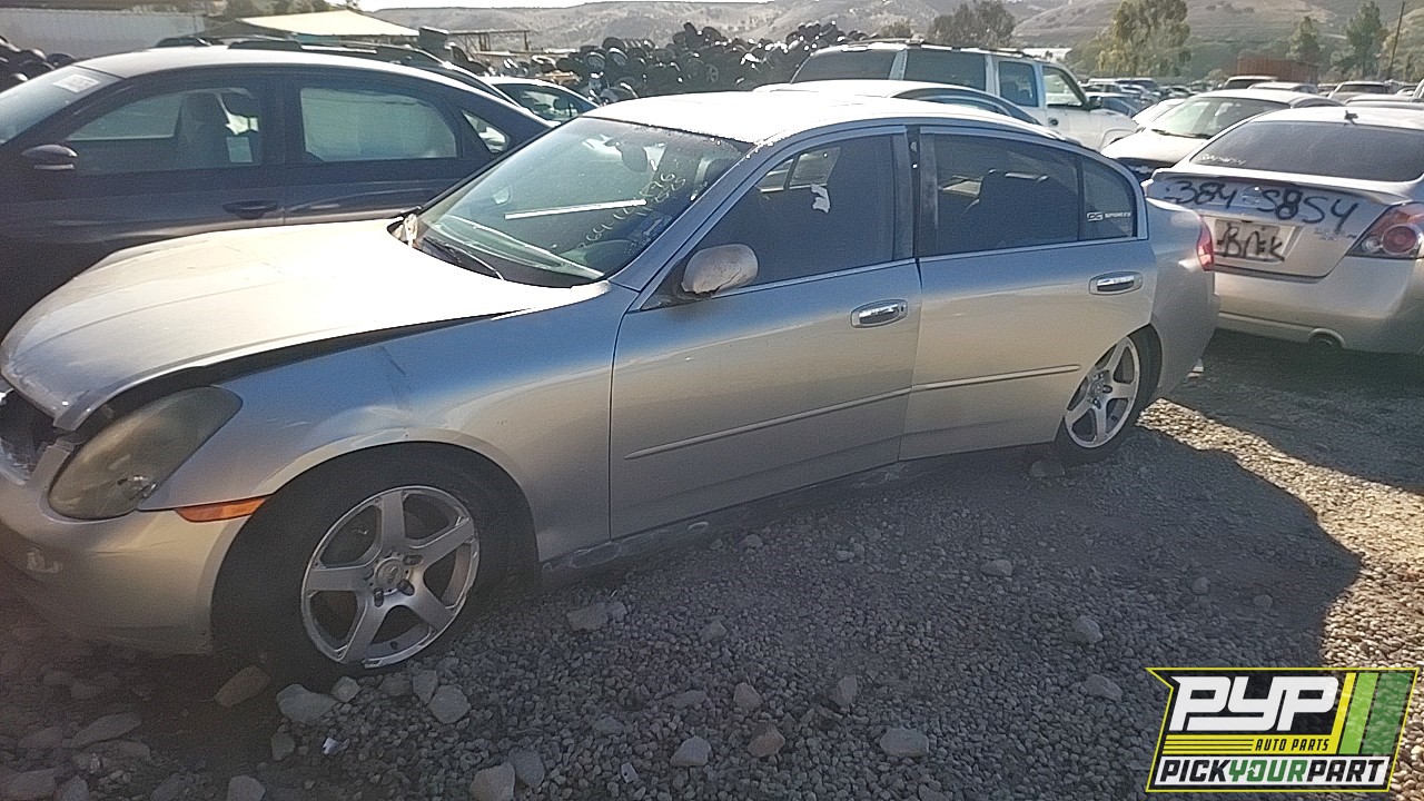2003 INFINITI G35 available for parts