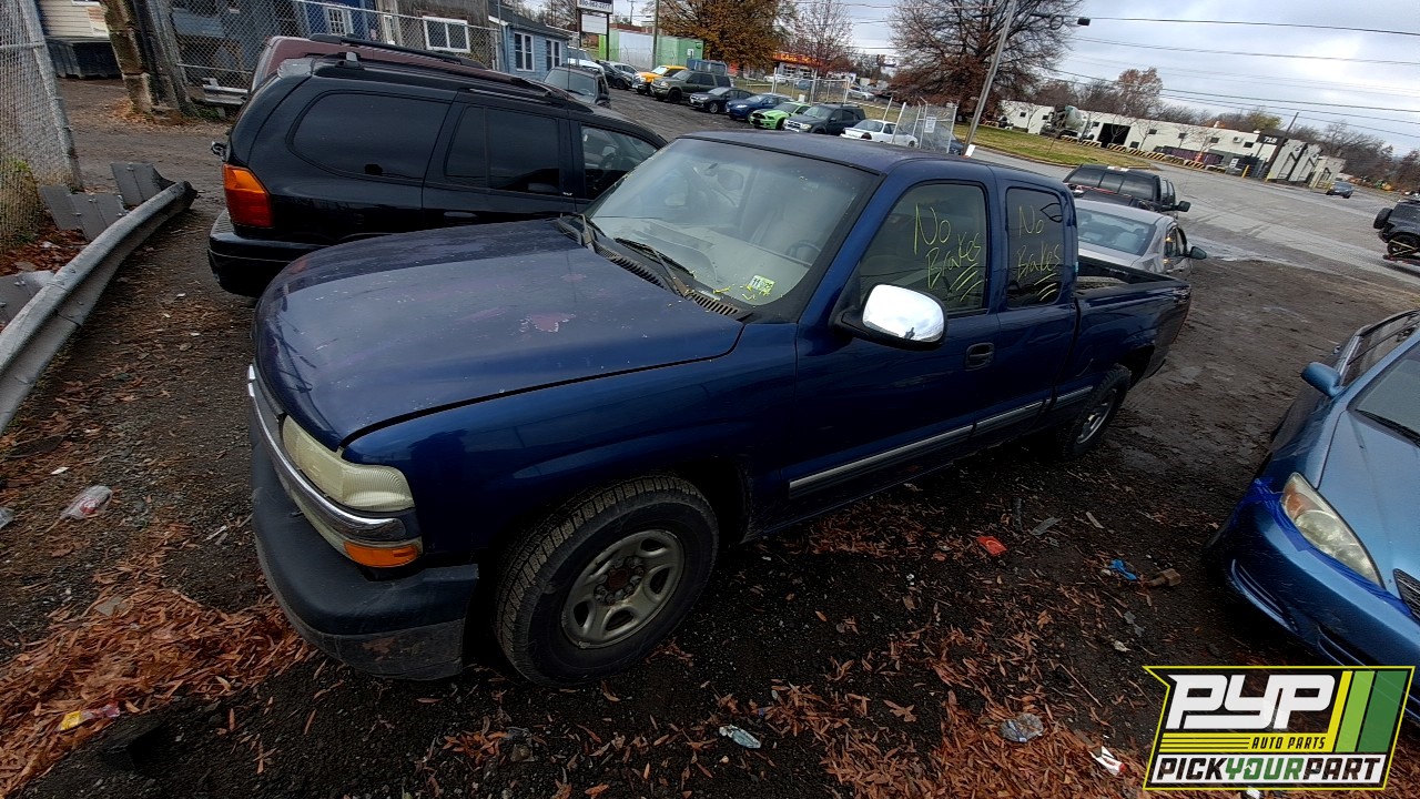 2002 CHEVROLET SILVERADO 1500 available for parts
