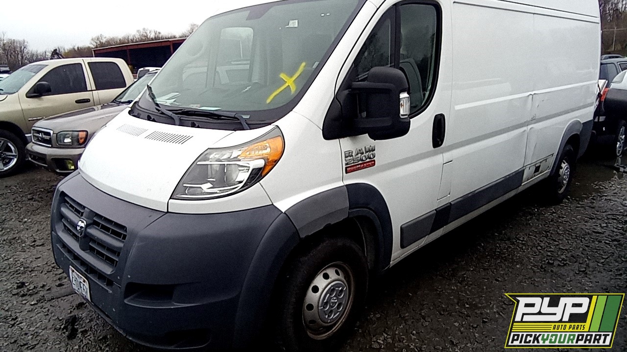 2018 RAM PROMASTER 2500 available for parts