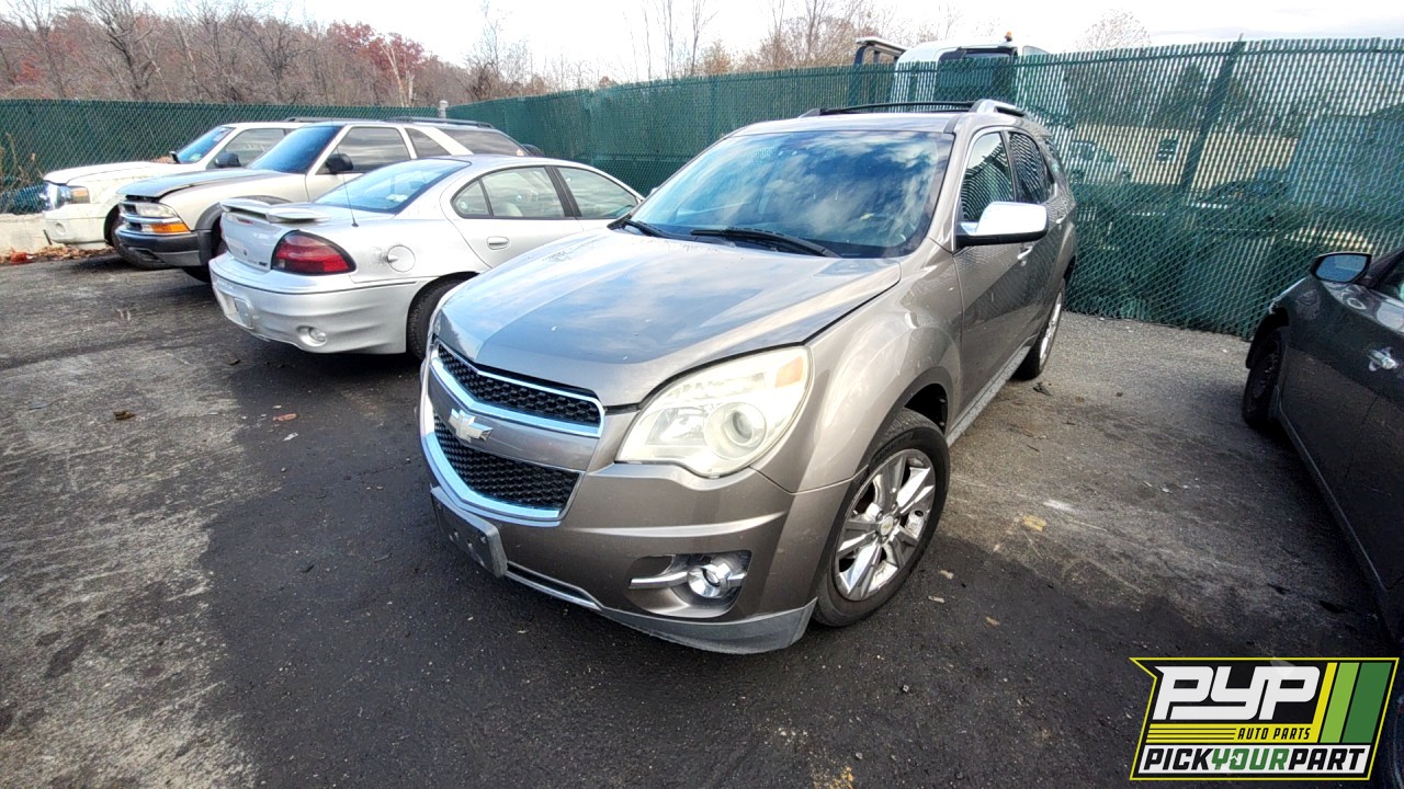 2011 CHEVROLET EQUINOX partes disponibles