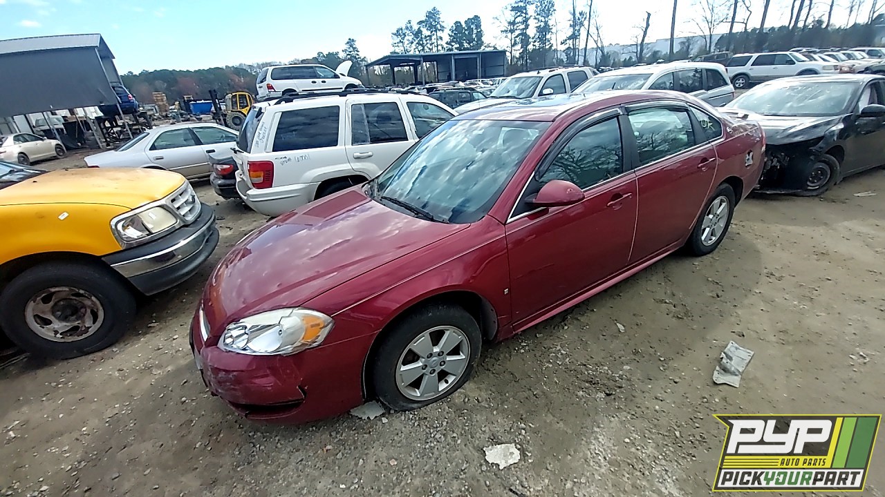 2009 CHEVROLET IMPALA partes disponibles