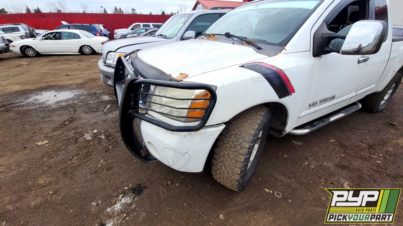2006 NISSAN TITAN partes disponibles