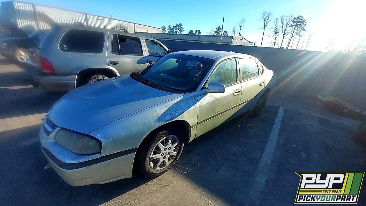 2004 CHEVROLET IMPALA partes disponibles