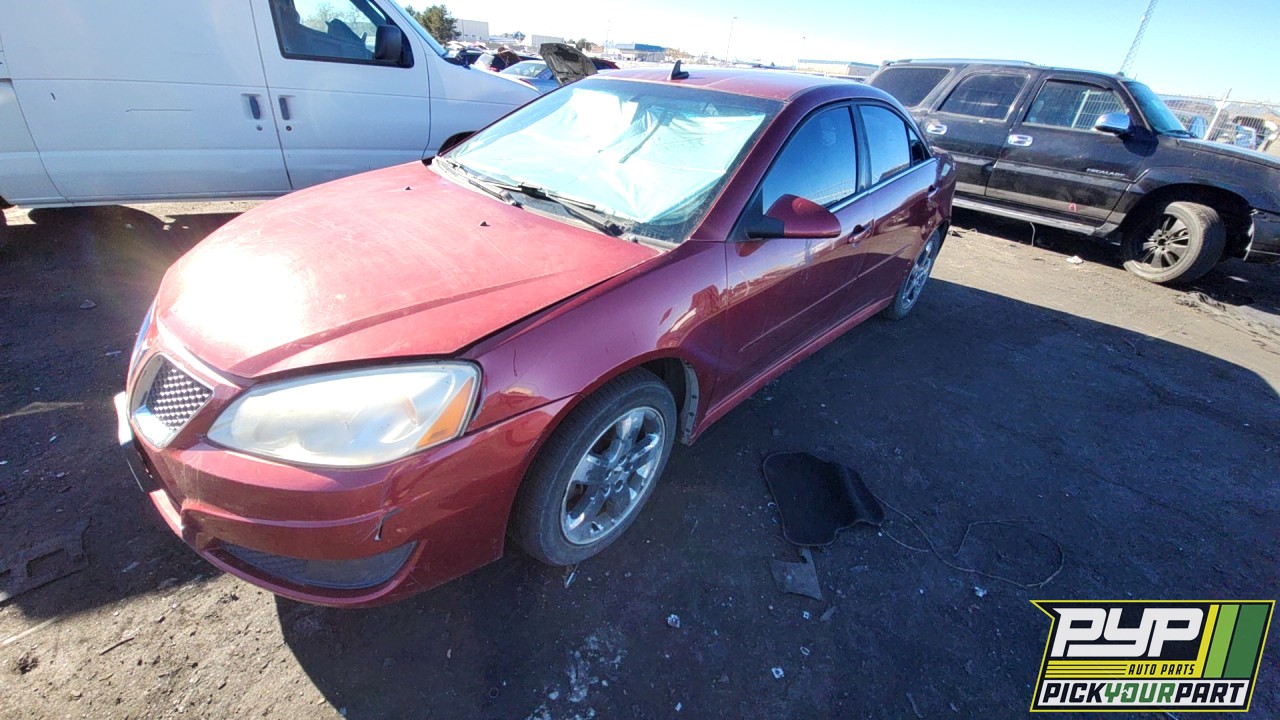 2010 PONTIAC G6 available for parts