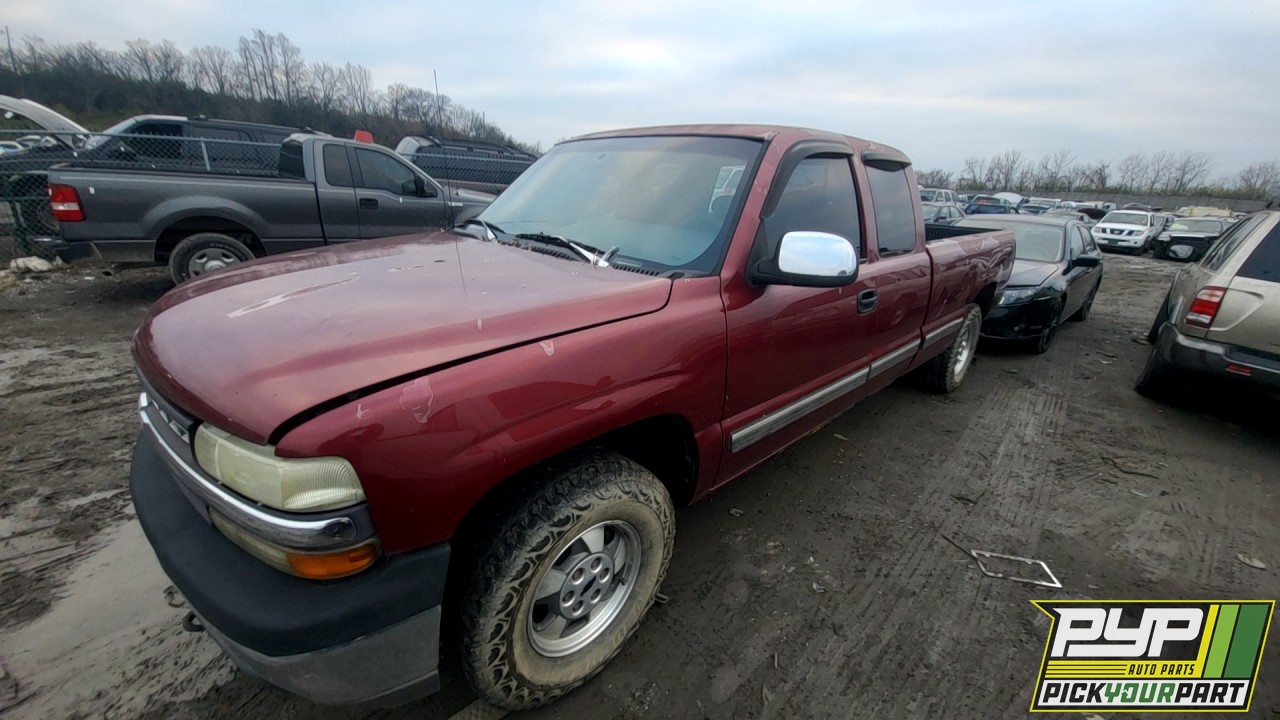 2000 CHEVROLET SILVERADO 1500 partes disponibles
